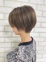 アッシュ 稲田堤店(Ash) ショート×イルミナソフトベージュ