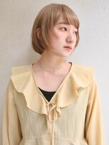 ブゾン(buZon)&nbsp;【buZonブゾン】レイヤーボブ×シアベージュ