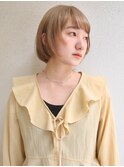 【buZonブゾン】レイヤーボブ×シアベージュ