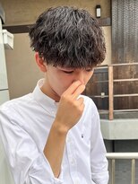 アイズ 海老名(AIZU) ツイストスパイラルパーマ メンズパーマ メンズカット 眉毛