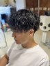 【濱平指名限定】メンズカット＋トレンドパーマ＋薬剤除去プチヘッドスパ
