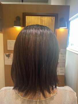 チアー ヘアリラクゼーション(cheer HAIRRELAXATION) パッツンボブ