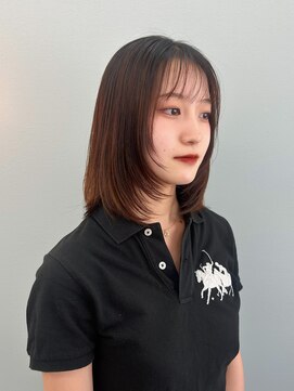 ケシキ(keshiki) 【ミディアムレイヤー】レイヤー/カット/顔まわりレイヤー