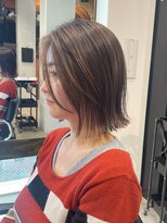 ゴーズゴー 吉祥寺(e)店(go s go)&nbsp;ぱつっとボブ/外ハネボブ/くびれボブ/マロンベージュ