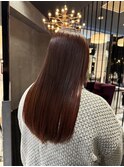ワインレッドカラー(ブリーチ無し)