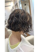 パステルアトリエドゥ(PASTEL ATELIER DEUX) エアリー感たっぷりハイライトボブ