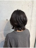 ミディアムレイヤー×くびれパーマ♪
