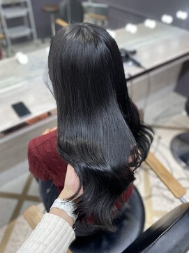 エル ヘアサロン なんば店(eL) 【韓国ヘア】グレージュカラー