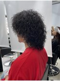 【ツイストスパイラル】【メンズロング】【メンズパーマ】