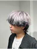 ホワイトカラーインナーカラーアウターカラー