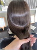 ダメージレス縮毛矯正+髪質改善トリートメント
