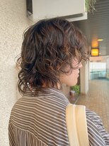 フィルム(FiLMs)&nbsp;ミディアムパーマ/オレンジブラウン