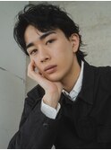 MEN’S HAIRブルーブラックシャドウパーマ