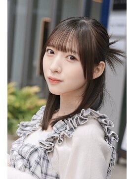 クム(kumu) 【kumu】ミディアムレイヤー/顔周りカット/栄/名古屋