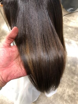 ヘヴンヘヴン(HEAVEN HEAVEN)の写真/美髪チャージ☆トリートメントの効果を最大限に発揮し、思わず触りたくなるようなうる艶髪を叶える!