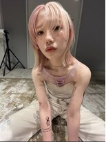 ペレ 梅田(PELE)&nbsp;ミディアムヘア/デザインカラー/フェイスフレーミング/梅田