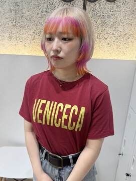 オプス 大名店(Ops) ☆個性派3色ミックスデザインカラー