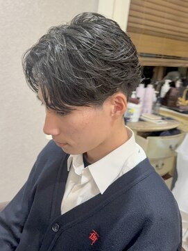 ヘアーアトリエ ラフェル(hair atelier Rafel) フェザーパーマ マッシュ