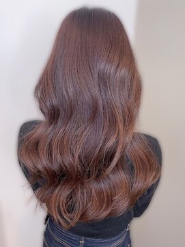アース 天満橋店(HAIR & MAKE EARTH) 20代30代冬映えレイヤー◎美髪見せ暖色カラー