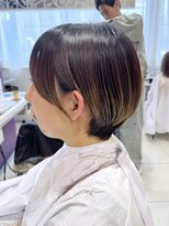 ハピネス 河原町店(Happiness)&nbsp;丸みショート　京都美容室　進詩織