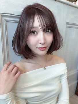 ウィズ 成田公津の杜店(Wiz) ワンカールボブ/丸みボブ/シースルーバング/小顔魅せ/韓国ボブ