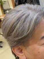 ノリータヘアラボ(NoLITA hair labo)&nbsp;【白髪を活かした】プラチナブランドカラー
