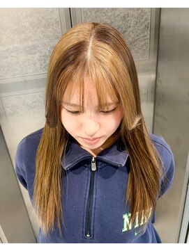 ノラ ウメダ(NORA UMEDA) ブロックカラーケアブリーチデザインカラーミックスカラー