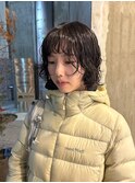 ボブパーマ/顔まわりレイヤー/高円寺/atsumi