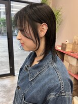 フェンヘアーアイス 中目黒(Fen.hair ici) 小顔効果抜群◎韓国風おくれ毛くびれレイヤーウルフ