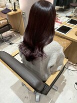 ハイレート ウニクス川越店(Hairate)&nbsp;【Hairate本川越】イルミナカラー　ディープアメジスト