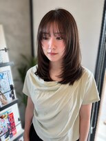 アングゥイー(ungu iE)&nbsp;ワンカールで可愛いレイヤースタイル