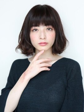 フラット 中山店(flat) 暗髪ボブショートスタイル[中山駅]