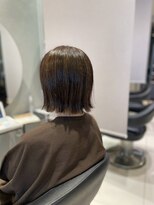 アース 南福島店(HAIR&MAKE EARTH) 切りっぱなしボブ