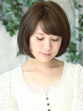 美容室クローバー 新小岩店(clover) 髪本来の美しさを奏でる 大人なアムールボブ 内巻き【新小岩】