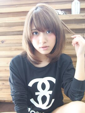 リベラ(LIBERA) 【Libera表参道】☆ミディアムワンカール×シルキーベージュ