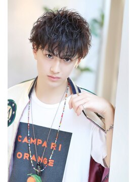 リップス 表参道店(LIPPS) 無造作ブラストパーマ【チェイスアランマッシュ】