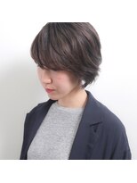 ヘアメイク エイト キリシマ(hair make No.8 kirishima)&nbsp;〔No.8 中村〕ビターアッシュ ショートボブ