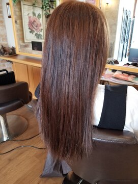 ルークス 中央林間(LOOOKS) 細毛で毛量は多い方は明るく見えずらい?!