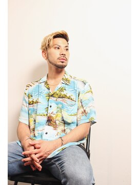 メリケンバーバーショップ フクオカ(MERICAN BARBERSHOP FUK) クラウドマッシュテクノセミウェットワイルドツーブロック42