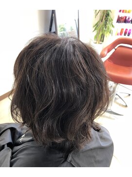 クオーレ(Cuore) ショートボブパーマ