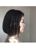 透明感ボブ