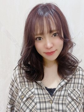 アフロートナガノ(AFLOAT NAGANO) 人気☆韓国ヘアセミロング