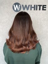 ホワイト(WHITE)&nbsp;[WHITE RYOTA] ブリーチ無しピンクブラウン