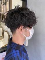 ネオリーブ ジューク 日吉店(Neolive JuQ)&nbsp;【韓国マッシュ】　メンズカット×波巻きスパイラルパーマ