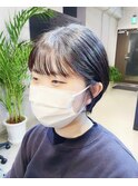 小顔◎耳かけショート