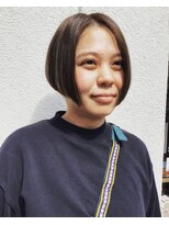 のあともあ&nbsp;前下がりボブ