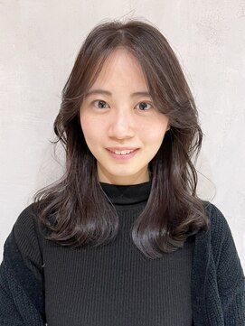 アイティーバイアルバム 藤沢店(IT by ALBUM) ナチュラルくびれヘア_くびれヘアビアースカラー_ba370581