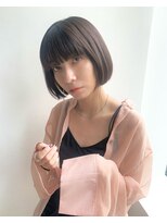 ネオリーブギンザ 銀座店(Neolive GINZA)&nbsp;ぱつっと重めのミニボブでまとまり感アップ！《小林》