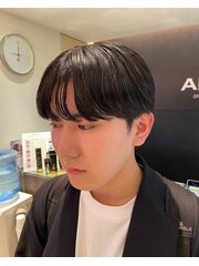 韓国ヘア 髪質改善 シースルーマッシュ 韓国マッシュ メンズ