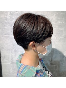 リル(lil) ハンサムショート【イルミナカラー/宇都宮美容室/鹿沼美容室】